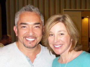 Cesar Millan with Lesley Zoromski