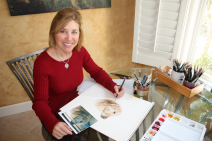 dog portrait artist, lesley zoromski